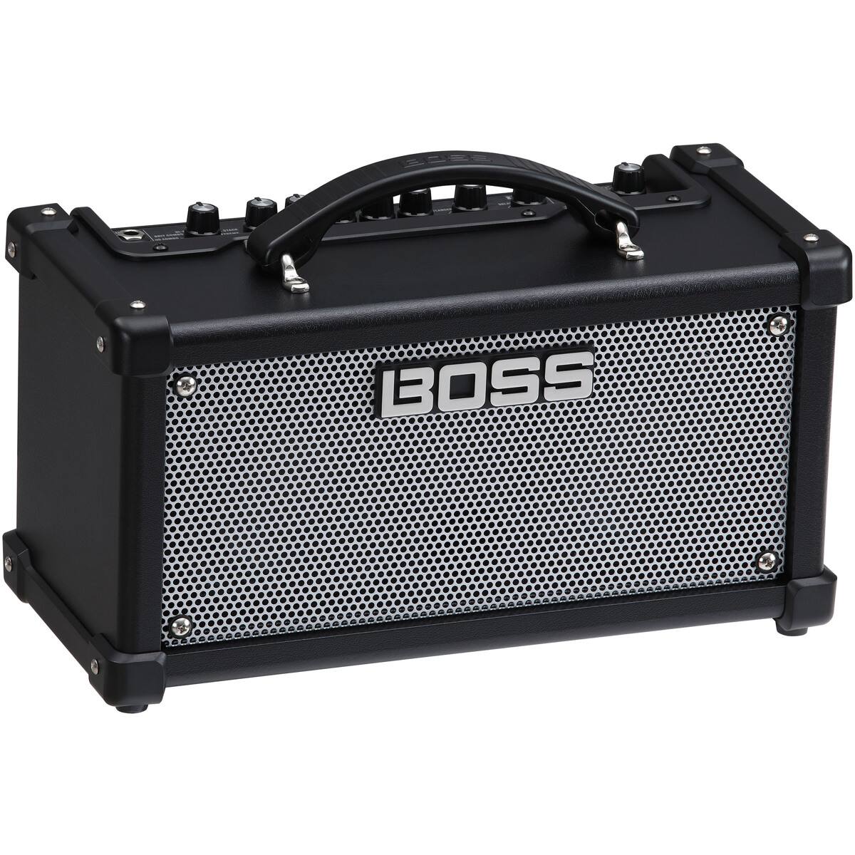 Front. Boss - Boss Dual Cube LX Guitar Amplifier.