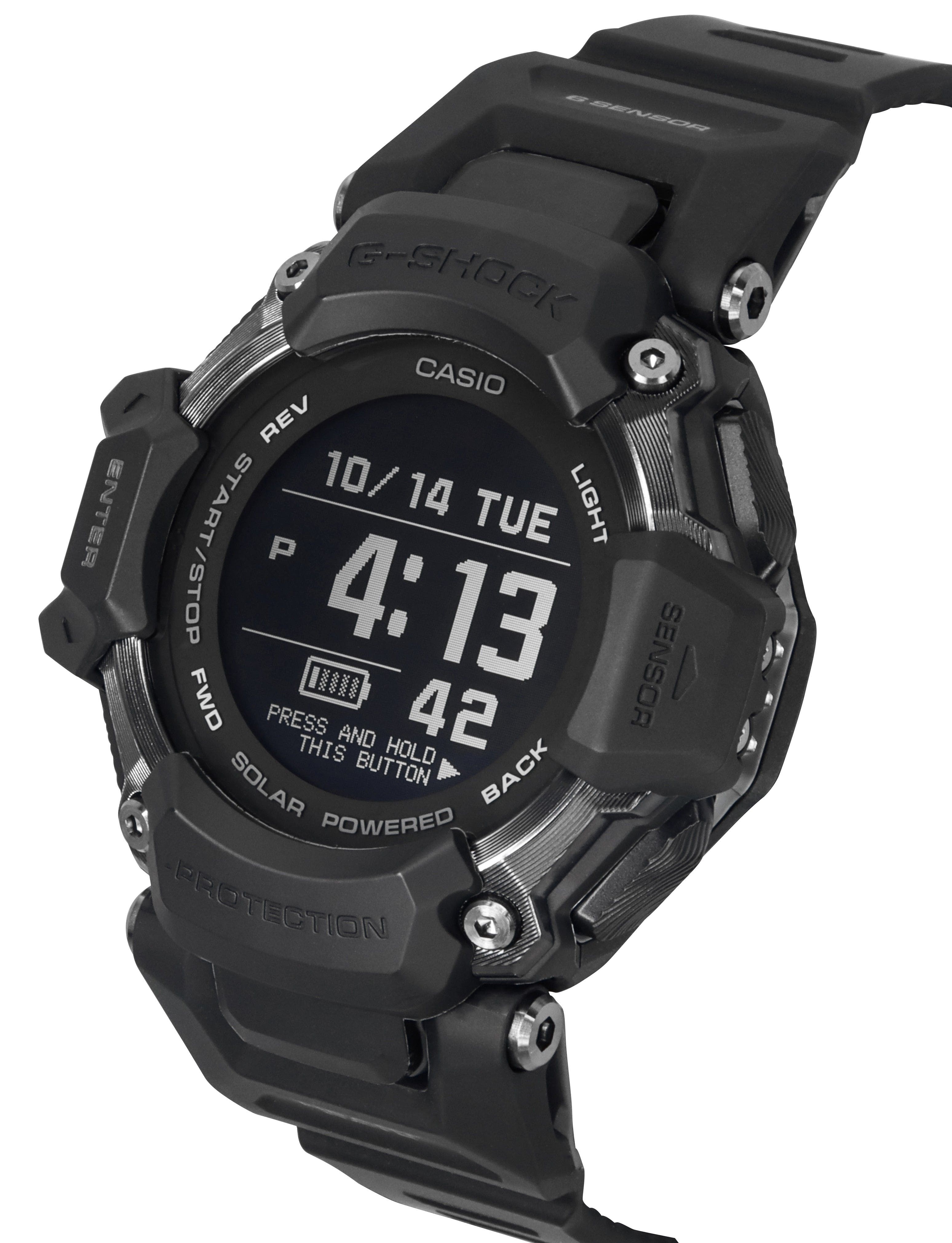 Casio G Shock G Squad Digital Smartphone Link Plastic Strap Solar