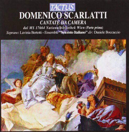 TACTUS  
DOMENICO SCARLATTI  
CANTATE DA CAMERA  
dal MS 17664 Nationalbibliothek Wien (Parte prima)  
Soprano: Lavinia Bertotti - Ensemble "Seicento Italiano" dir: Daniele Boccaccio