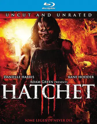Front. Hatchet III (Unrated Director's Cut) - BLU-RAY.