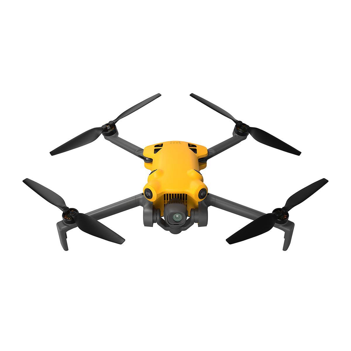 Alt View 4. SKYROVER - Skyrover X1 4K Drone with Remote Controller, Yellow - Yellow.