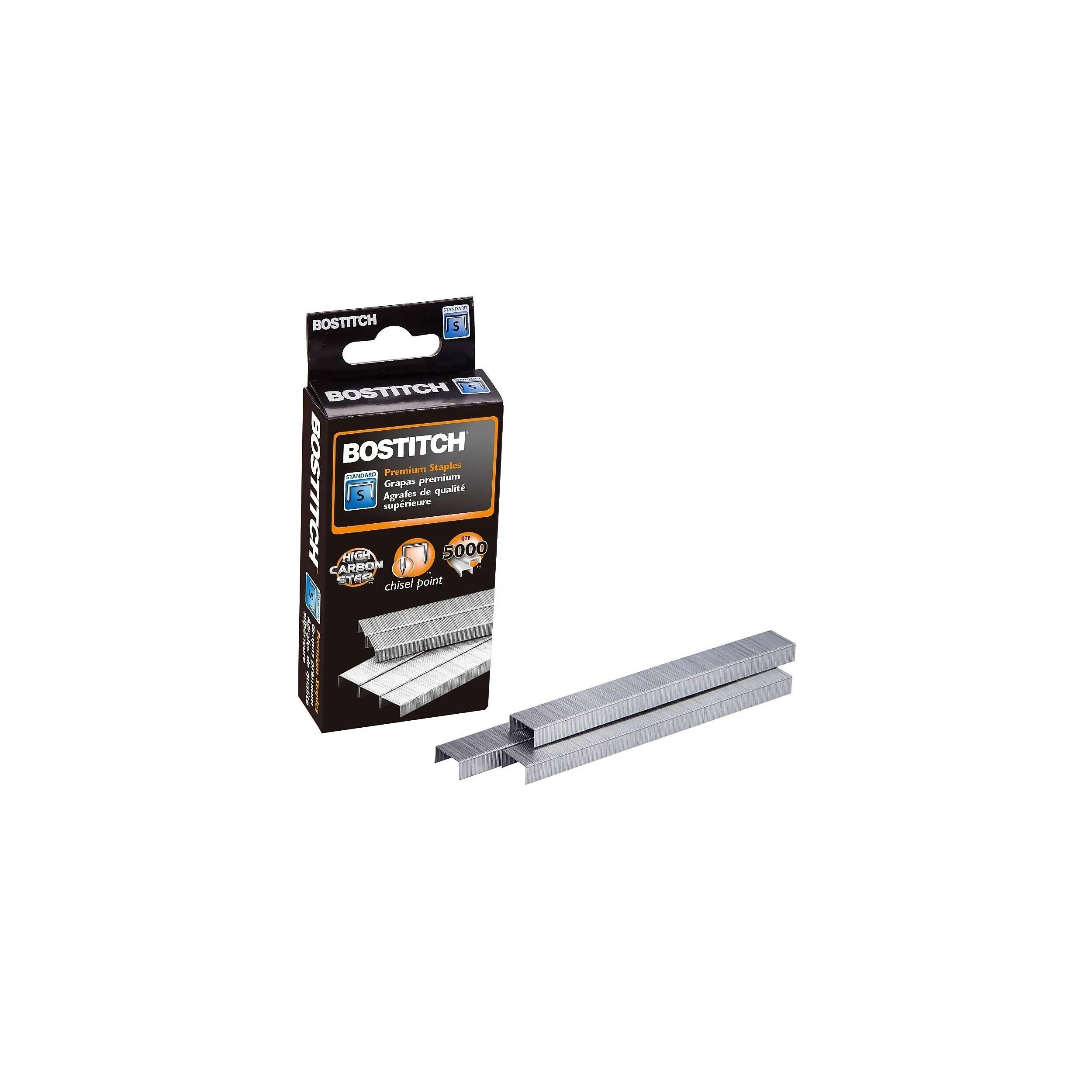 BOSTITCH S 5  
BOSTITCH  
BOSTITCH Staples  
STANDARD Premium  
Grapas premium  
BOSTITCH CARBON STER  
HIGH CARBON  
5000  
chisel point