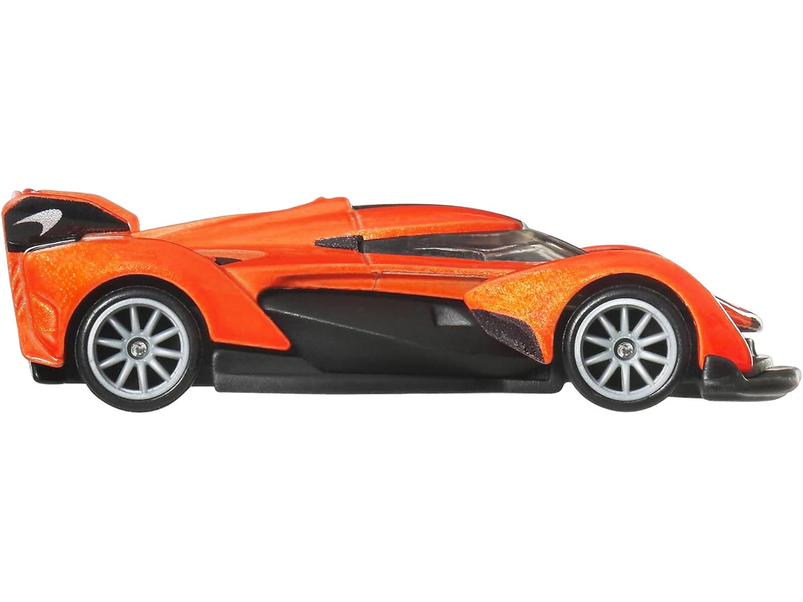 Angle. Hot Wheels - McLaren Solus GT Orange Metallic "Euro Speed" Series Diecast Model Car by Hot Wheels - Orange Metallic.