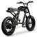 Left. Super73 - R Electric Motorbike w/ 75+ mile max operating range & 28+ mph max speed - Olive.