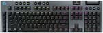 Logitech - G915 X LIGHTSPEED Full-size Wireless Mechanical GL Brown Tactile Switch Gaming Keyboard for PC/Mac with RGB Backlighting - Black