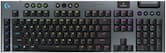 Logitech - G915 X LIGHTSPEED Full-size Wireless Mechanical GL Brown Tactile Switch Gaming Keyboard for PC/Mac with RGB Backlighting - Black