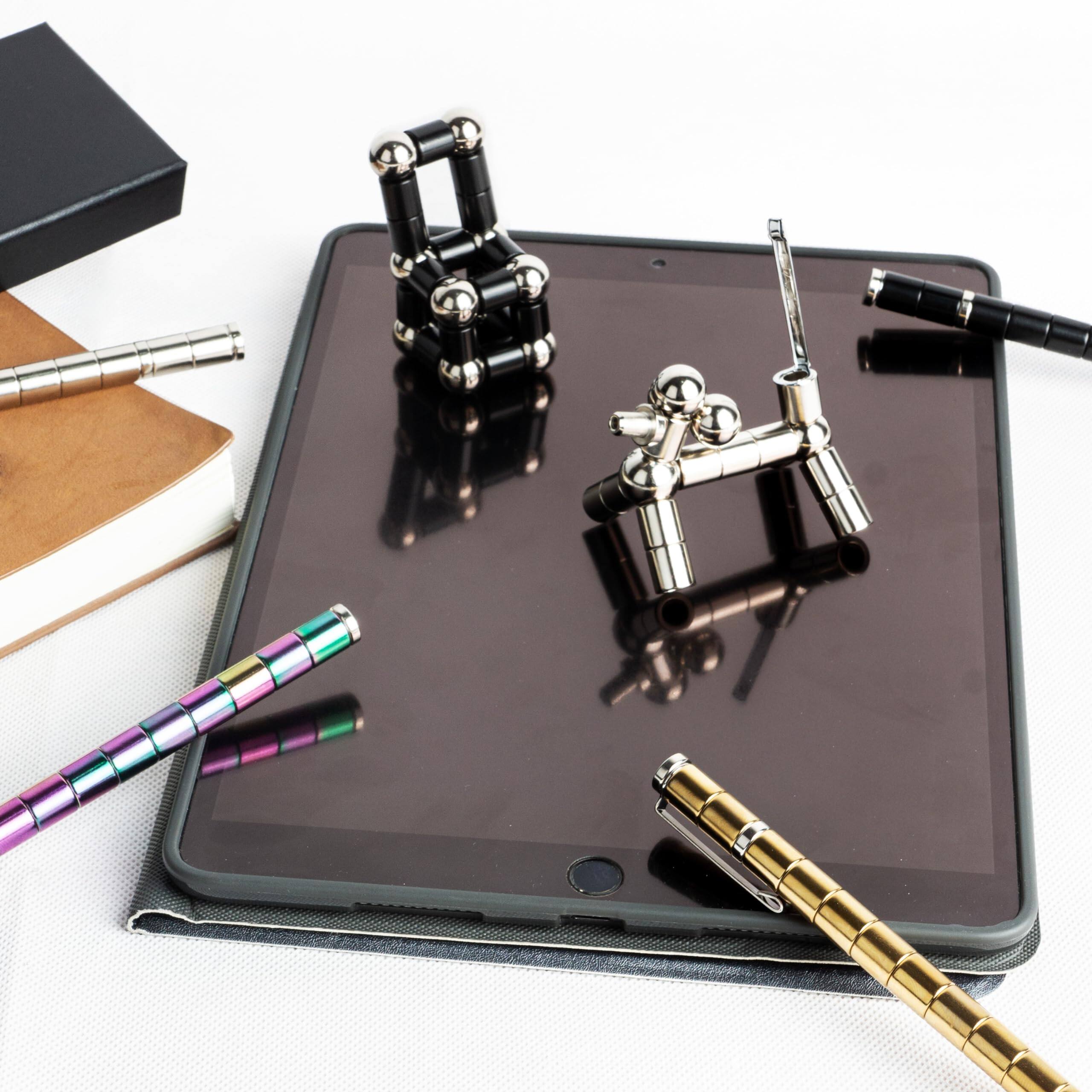 Alt View 4. Paradigms Interiors - Fidget Pen Magnetic Teen Decompression Metal Writing Cool Multifunctional Deformable Eliminate Gift For Or Friends(co....