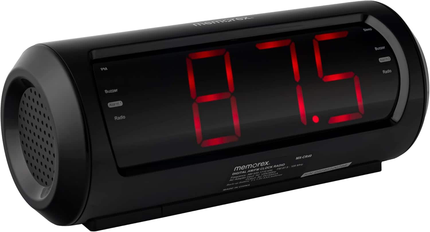 memorex Sieep Buzzer Alarm2 2 PM Radio Buzzer Alar Radio E 1 815 MX-CR40 memarex. RADIO Fon AO AM/FM CLOCK FM FM878 1710 4 DIGITAL AM 4 AC 120000 Frequency Adagos Outout LVAA AC AC -