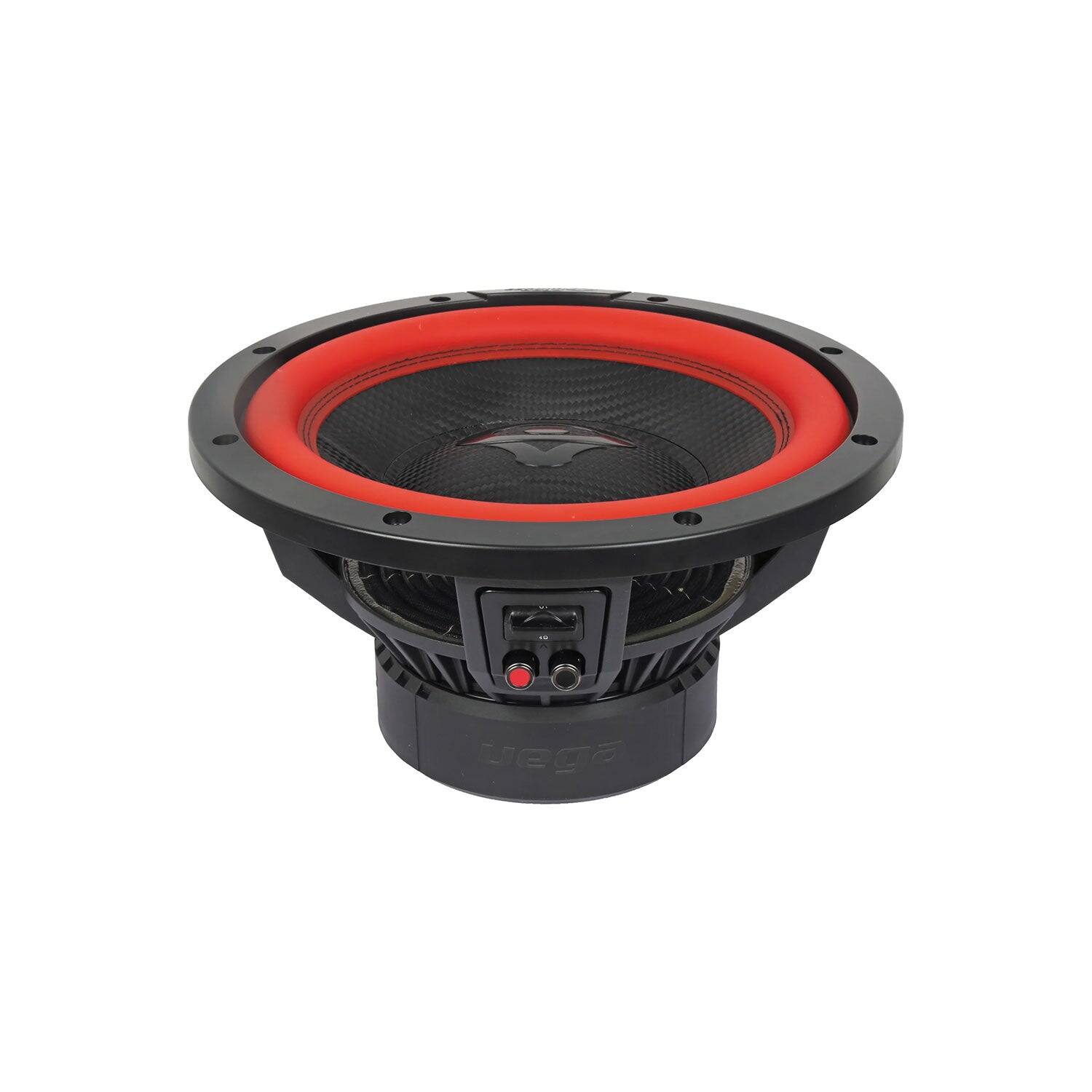 Back. Cerwin Vega - Cerwin-Vega V12DV2 3600W Peak (1200W RMS) 12" Vega Series Dual 2-ohm Subwoofer - Black/Gray.