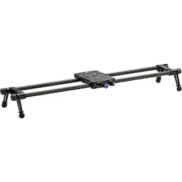 Benro - MoveOver8B Carbon Fiber Slider and Case, Camera Moves Up to 23.6"