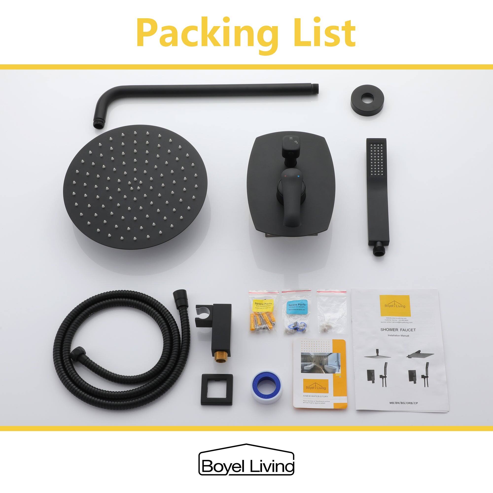 Packing List A |  : imi mtssn SPOWVER TAUKCET | : myerg i de - - -. - .. Boyel Living