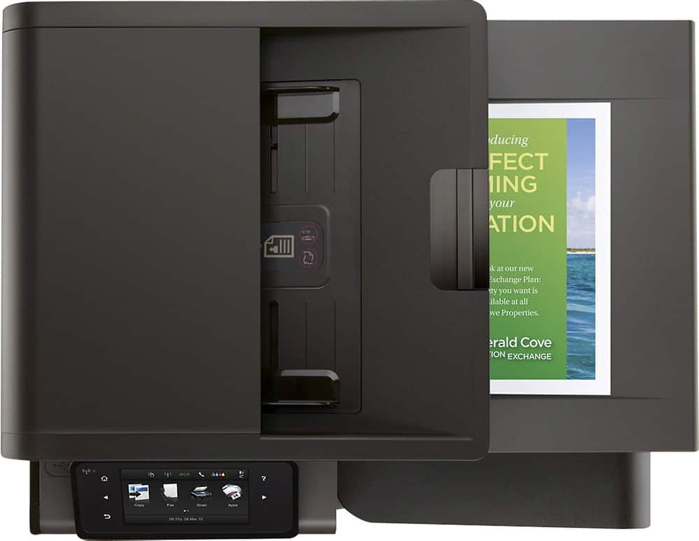 Alt View 13. HP - Officejet Pro X476dw Wireless All-In-One Printer - Black.