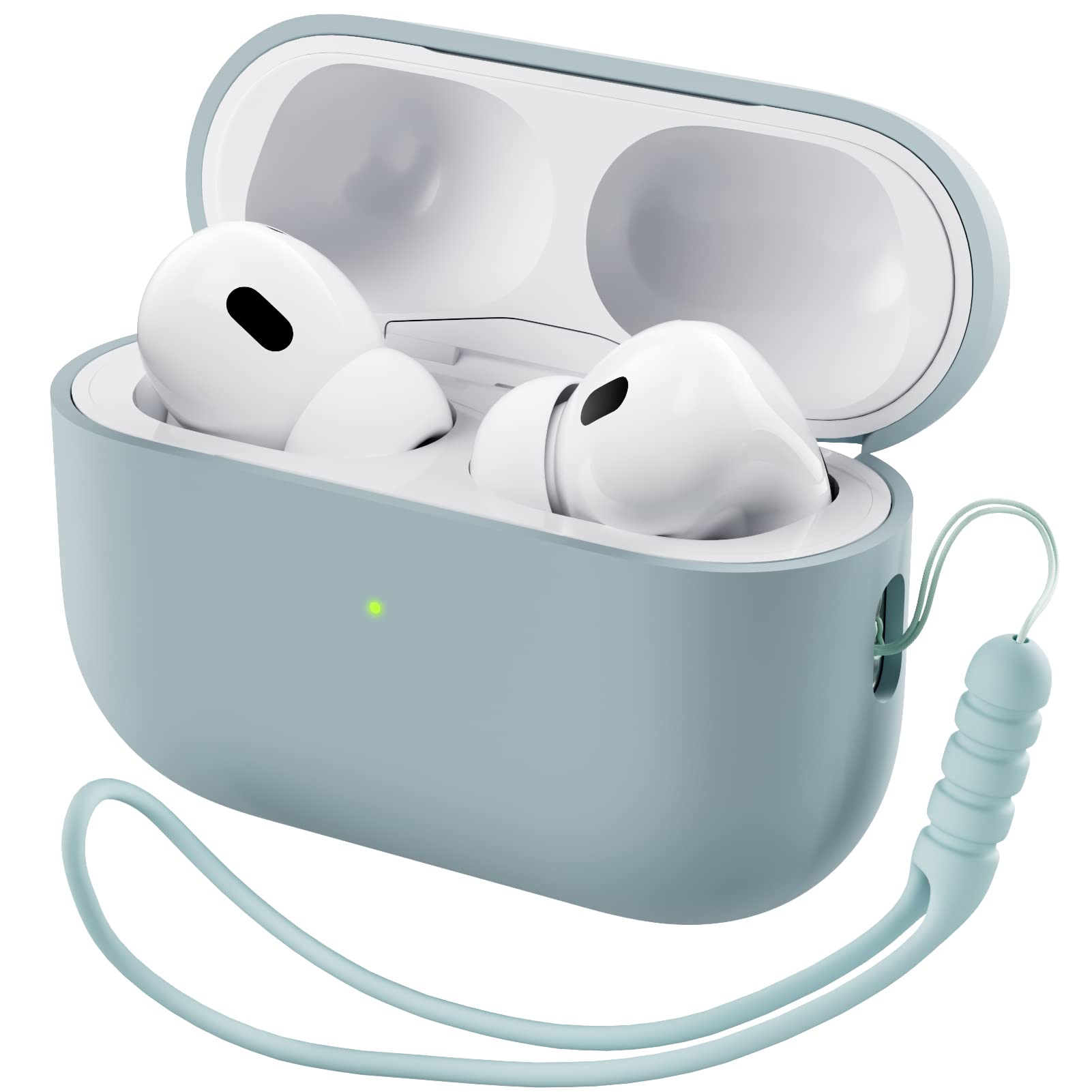 Alt View 1. Ornarto - ORNARTO Bundle for iPhone 16 Pro Case 6.3" in Black and for AirPods Pro 2 Case 2022 in Mint Green - Black + Mint Green.