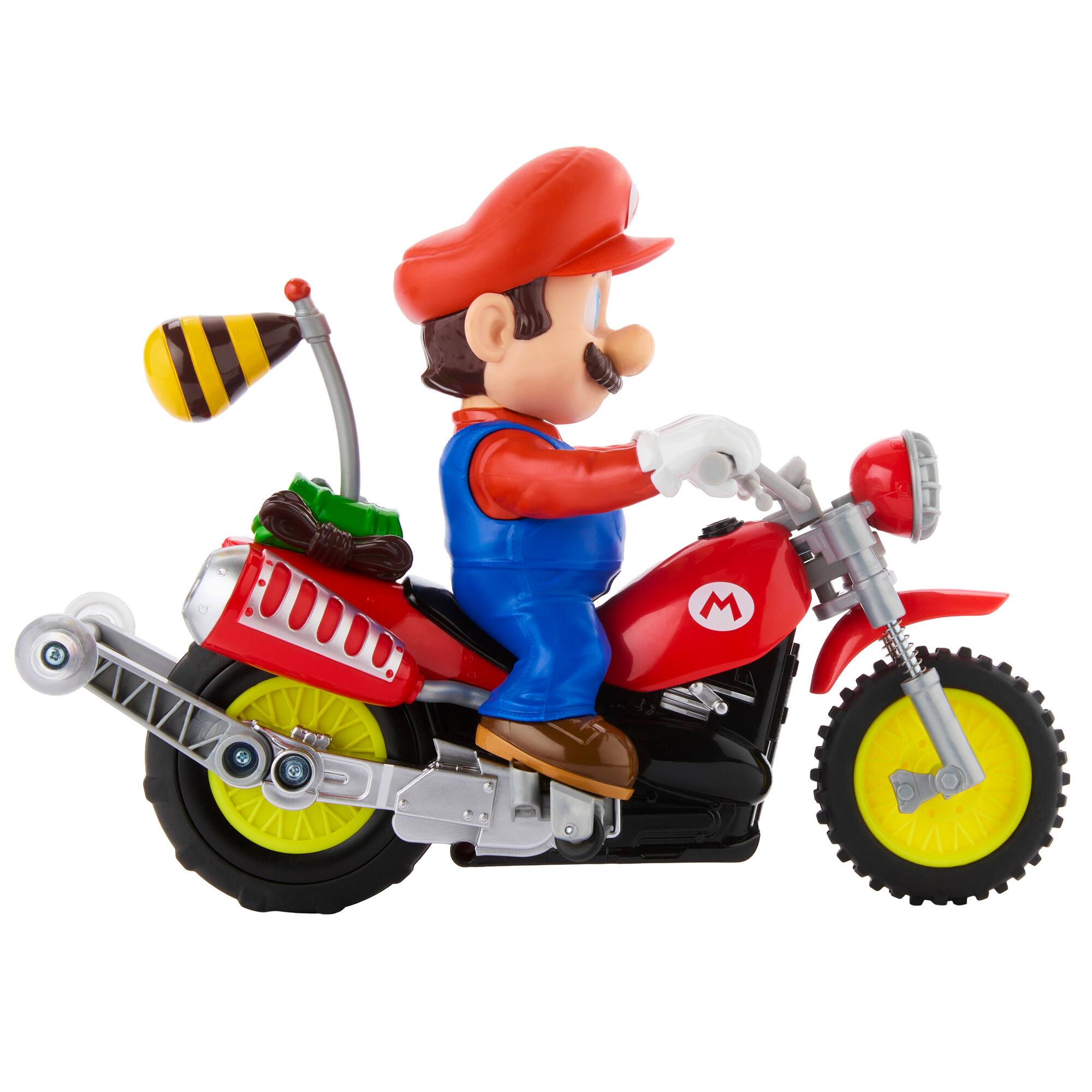 Angle. Hot Wheels - Mario Wheelie Motocross RC.