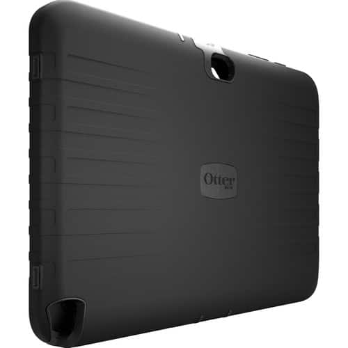 Front Standard. OtterBox - Defender Tablet Case - Black.
