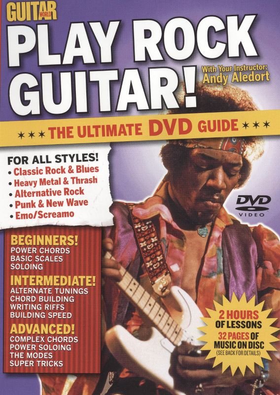 Guitar World: Play Rock Guitar! [DVD] [2006]