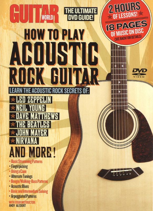 Guitar World: How to Play Acoustic Rock Guitar [DVD] [2008]