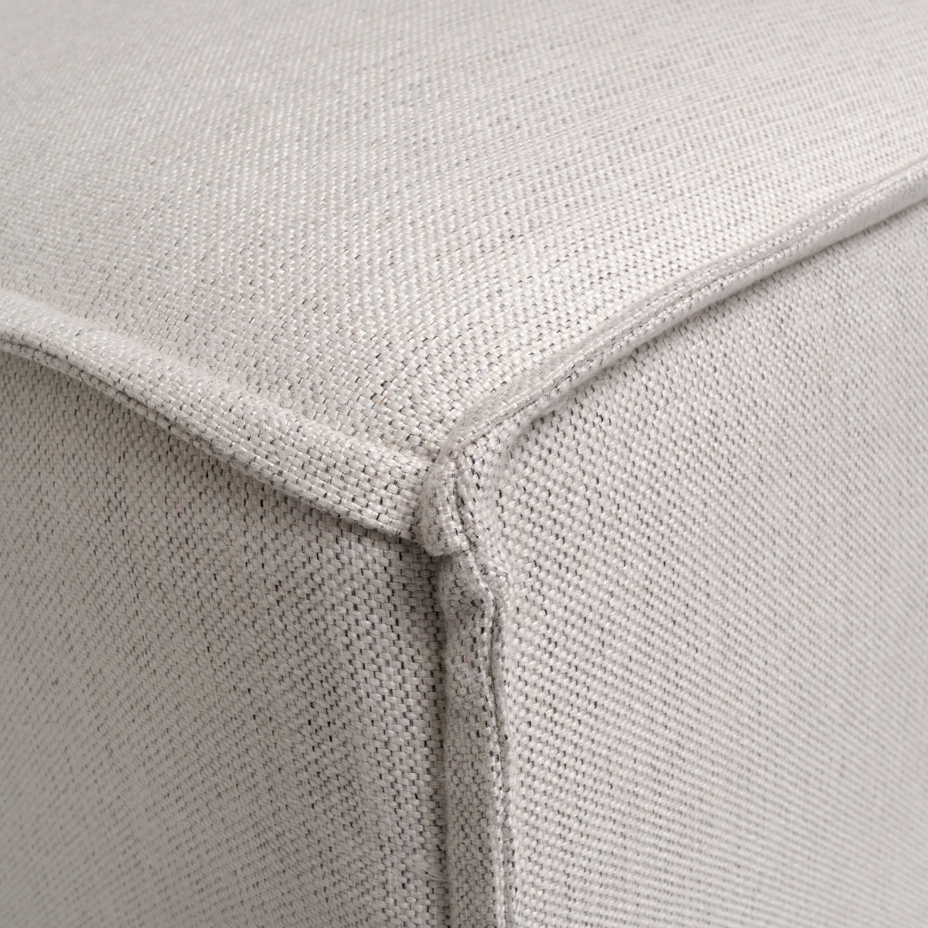 Alt View 10. Emma + Oliver - Farmount Modular Armless Middle Chair - Cream.