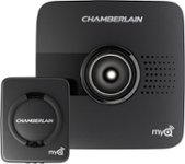Front Zoom. Chamberlain - MyQ Garage Door Controller - Black.