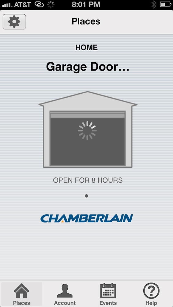 Best Buy: Chamberlain MyQ Garage Door Controller Black MYQ-G0201
