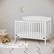 Angle. Graco - Benton 5-in-1 Convertible Crib - White.
