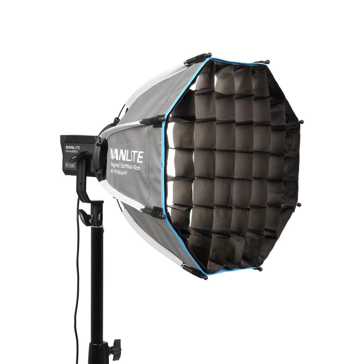 NANLITE Phango tos D-Calor NANLITE hpral Softbox Com R WMount