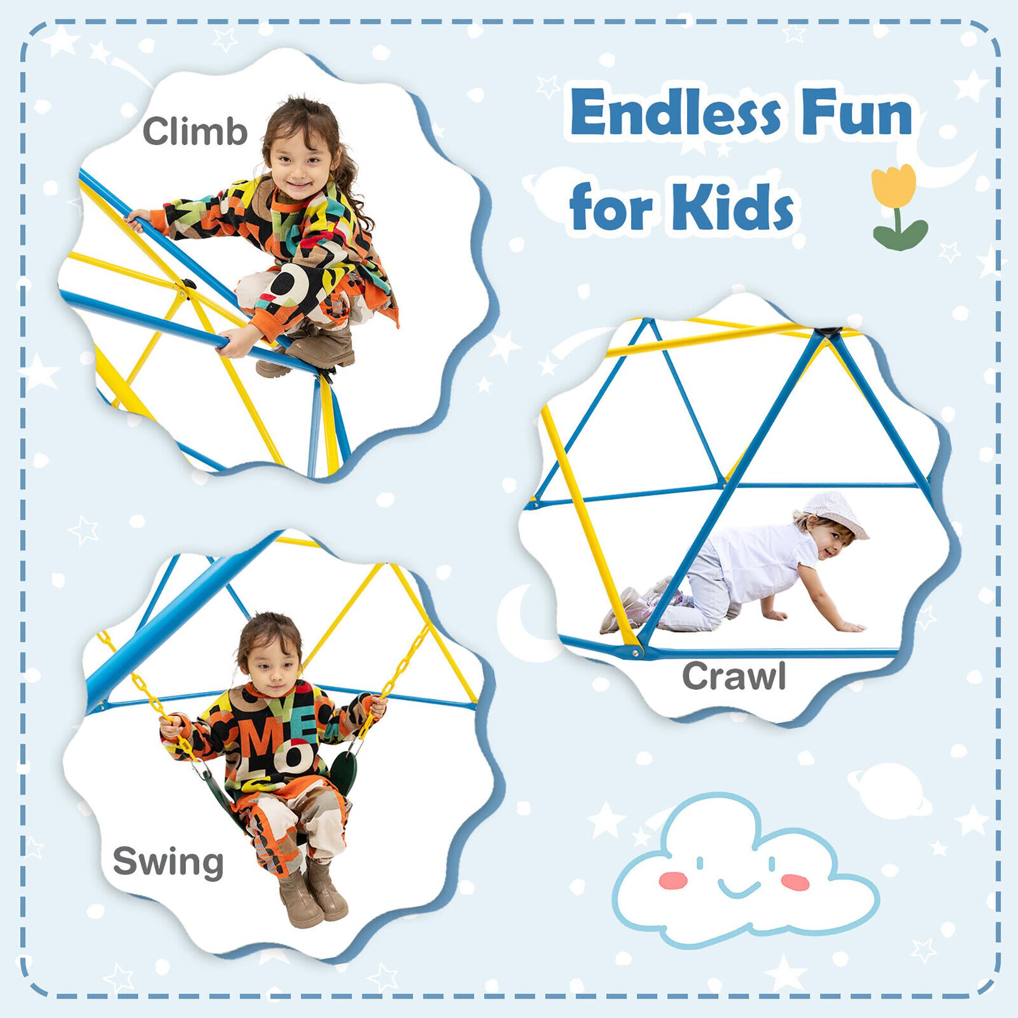 Endless Fun for Kids

Climb

Swing

Crawl