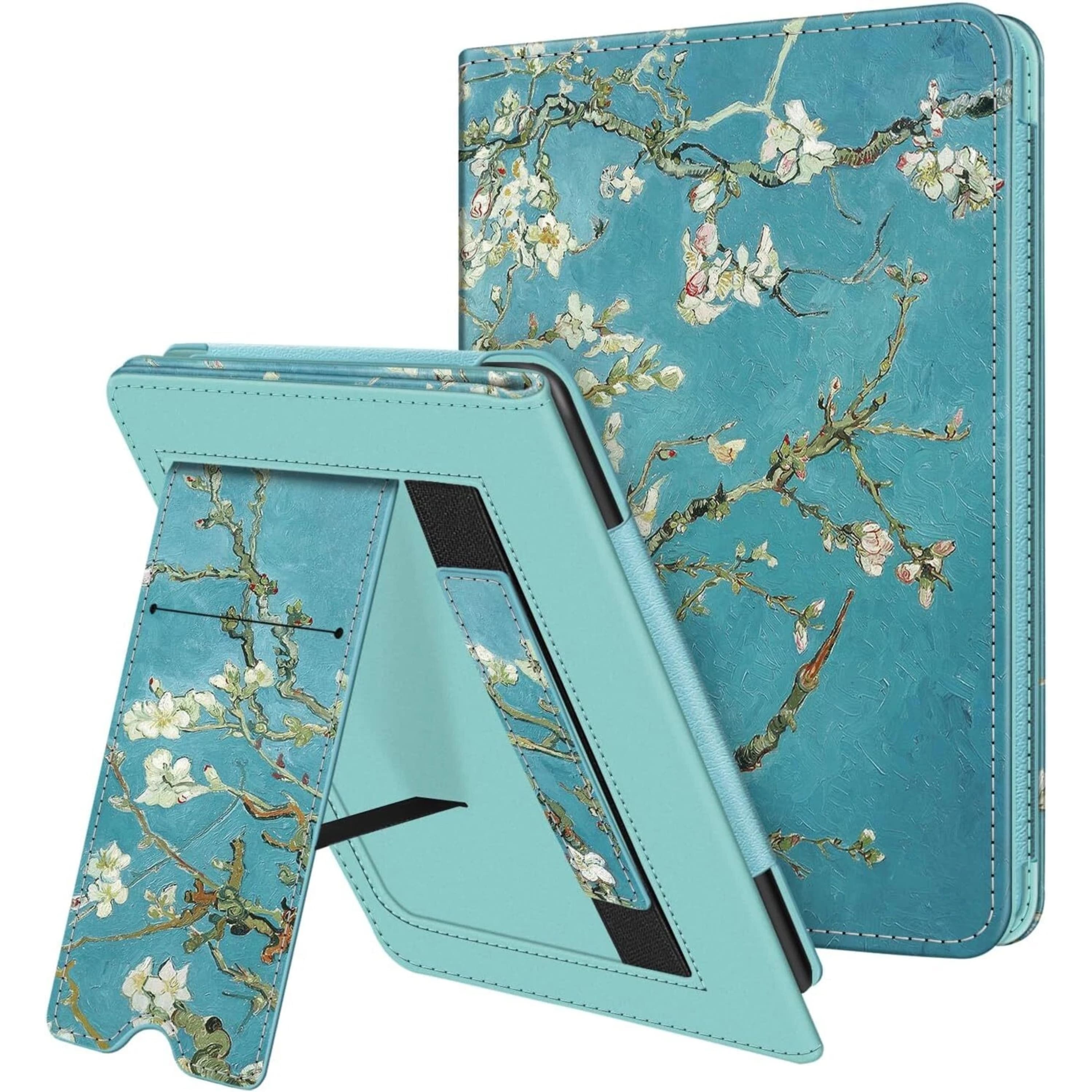 Kitcheniva - PU Leather Stand Case For 6 Inch All New Kindle 11th Gen 2024 2022 - Blossom