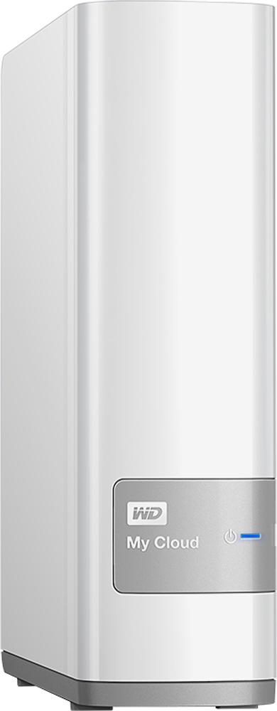 Best Buy: WD My Cloud 3TB External Hard Drive (NAS) White