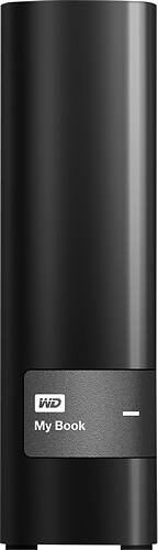 Alt View 1. WD - My Book 4TB External USB 3.0 Hard Drive - Black.