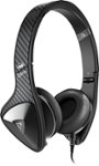Angle Standard. Monster - DNA On-Ear Headphones - Black Carbon Fiber.