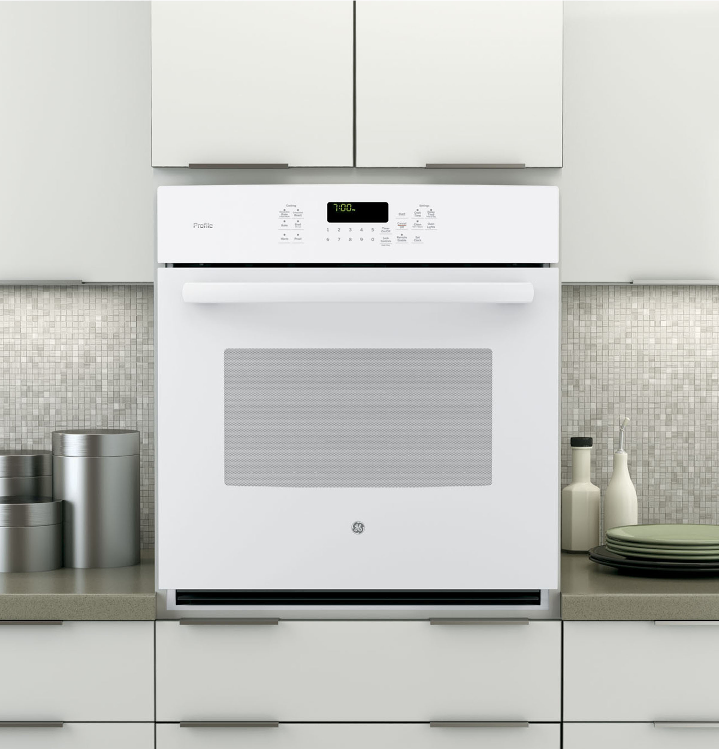 GE Profile Series 27" BuiltIn Single Electric Convection Wall Oven