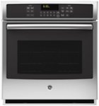 Front. GE - Profile Series 27" Built-In Single Electric Convection Wall Oven.