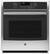 Front. GE - Profile Series 27" Built-In Single Electric Convection Wall Oven.