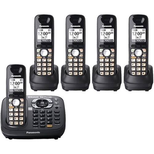 Front Standard. Panasonic - Cordless Phone - Bluetooth, DECT.