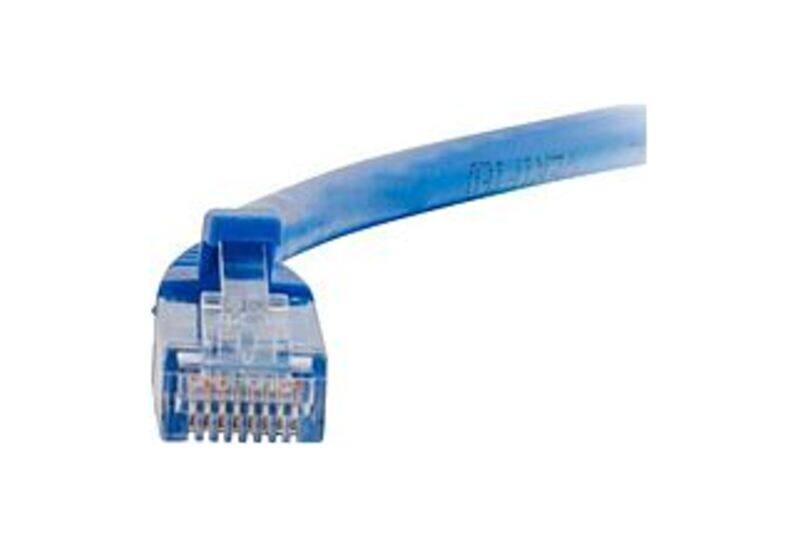 C2G - Refurbished Excellent - 15212 Enhanced Cat 5e Patch Ethernet Cable - 25 FT - RJ-45 to RJ-45 - Blue