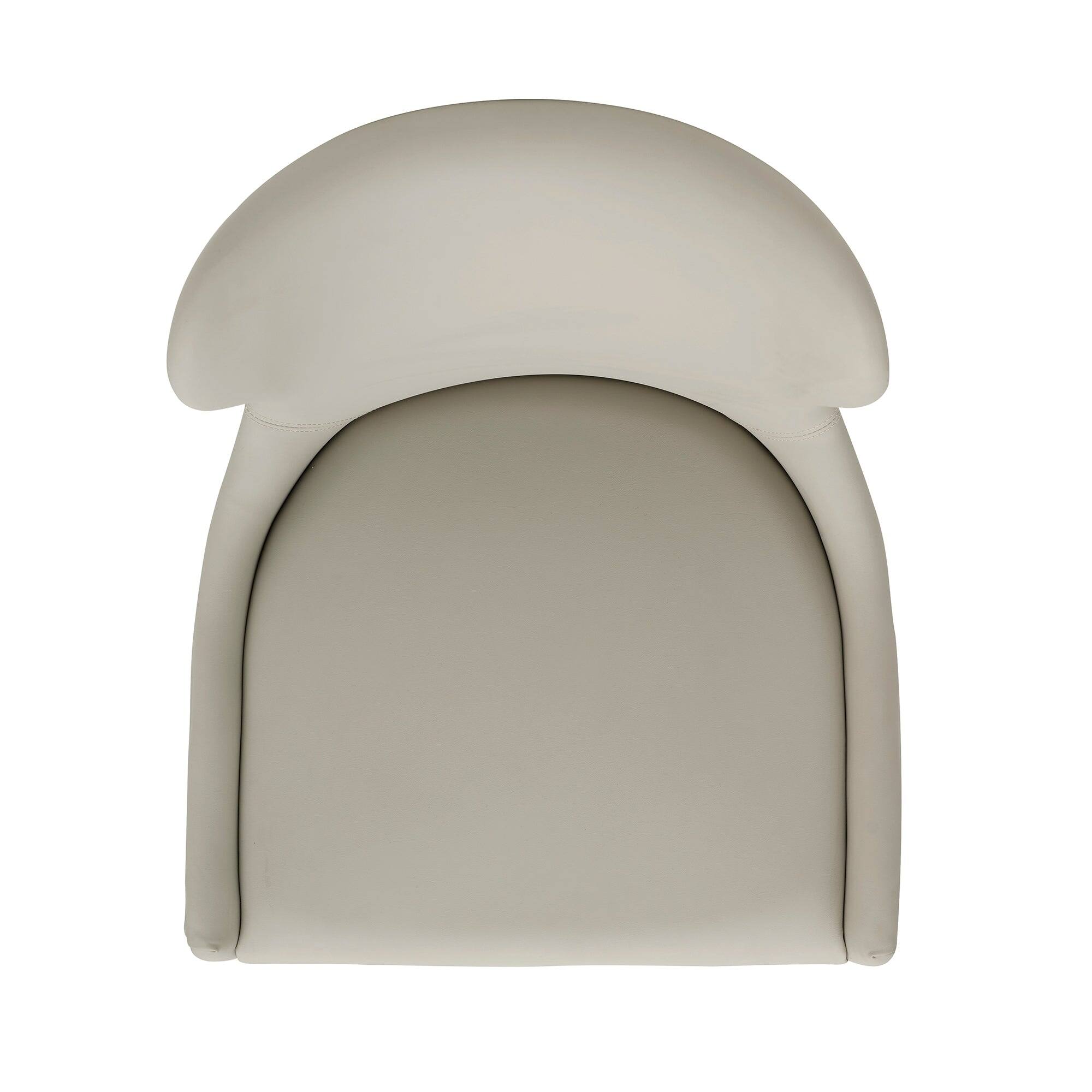 Alt View 5. Manhattan Comfort - Blair Modern Wood Upholstered Barstool - Set of 3 - Stone.