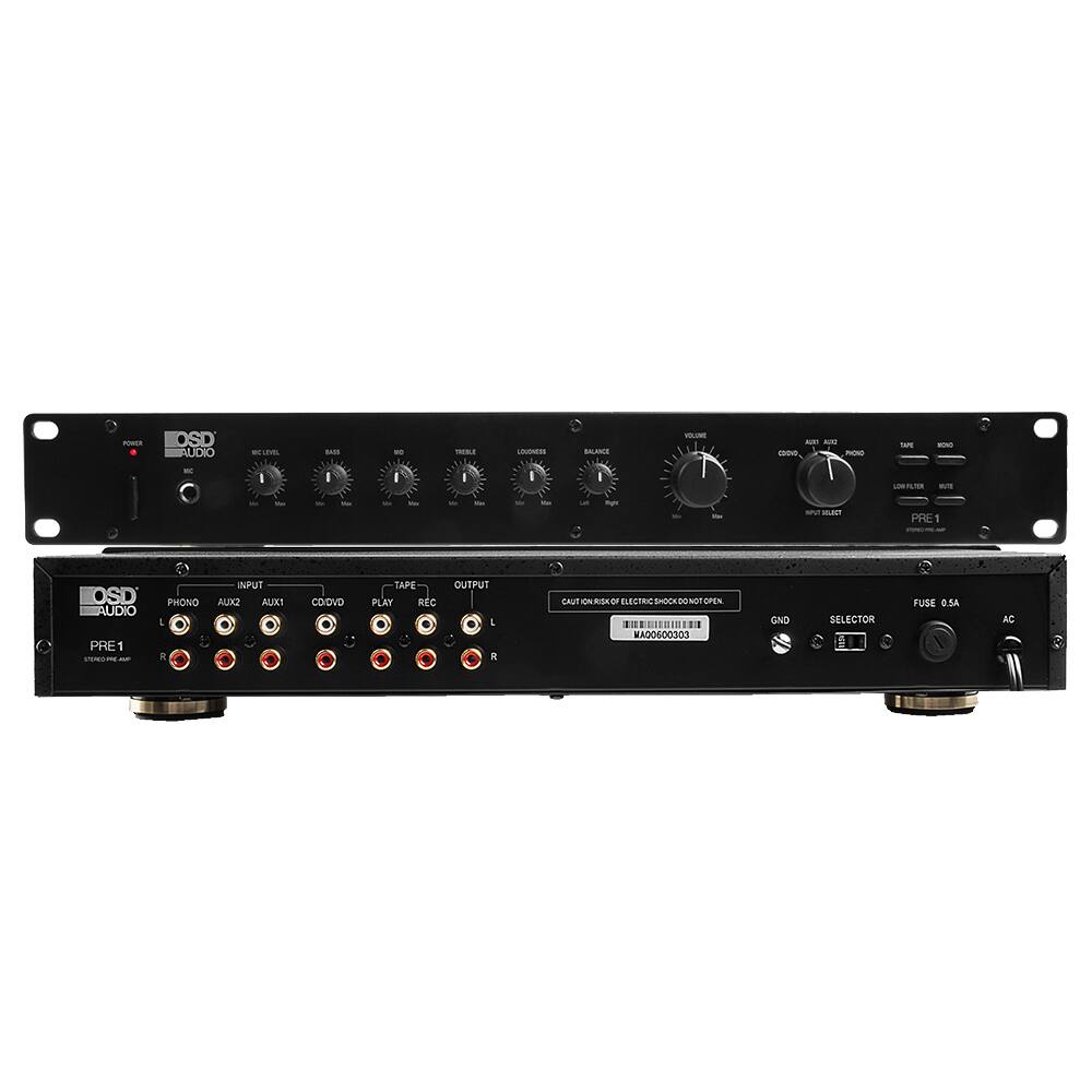 POWER  
OSD AUDIO  
MIC LEVEL  
ON  
THE  
LOVONESS  
BALANCE  
3WU,CV  
apps 100 non, non  
M  
100  
m  
I  
I  
I  
I  
I  
WORLTER  
HUTE  
Van  
Me  
-  
Visa  
Ver  
Vit  
for  
A  
PM  
Valve  
Me  
TV SULGE  
PRE  
OSD AUDIO PRE1 STERED PRE  
PHONO R  
INPUT AUX2 AUX1  
COLDVD  
TAPE OUTPUT PLAY REC L R  
CAUTION RISK OF ELECTRIC SHOCK DO NOT OPEN.  
GND IIII MAD0600303  
SELECTOR  
FUSE 0.5A  
AC