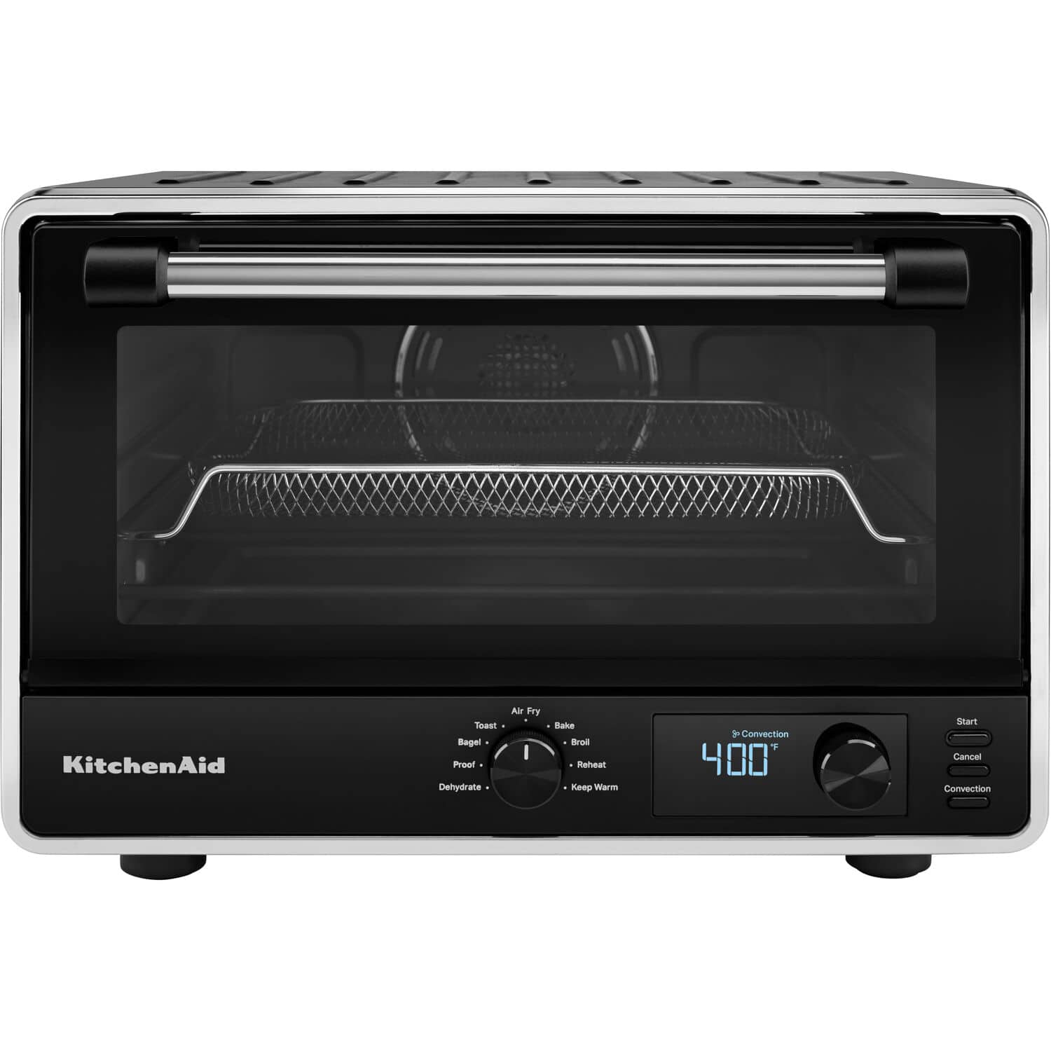 KitchenAid - Digital Countertop Oven With Air Fry - Black Matte