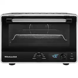 KitchenAid - Digital Countertop Oven With Air Fry - Black Matte