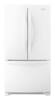 Whirlpool - 25.2 Cu. Ft. French Door Refrigerator - White-on-White-Front_Standard