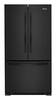 Whirlpool - 25.2 Cu. Ft. French Door Refrigerator - Black-Front_Standard