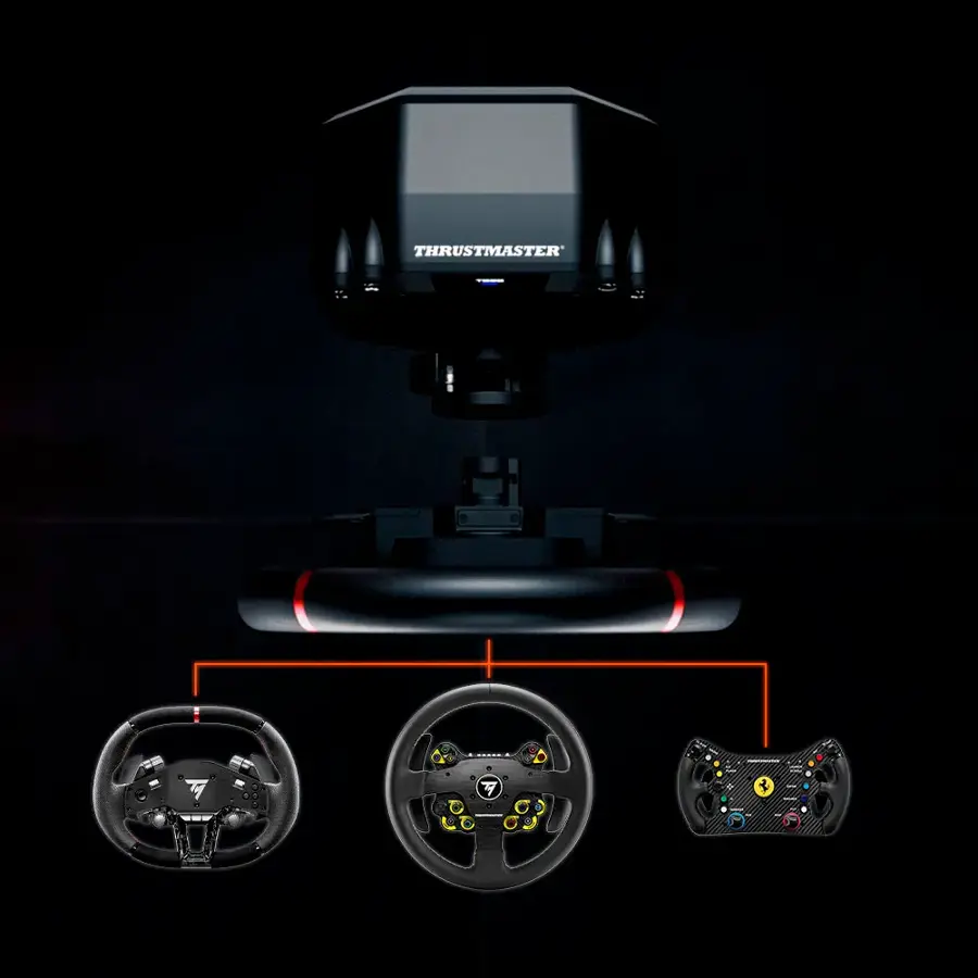 Alt View 16. Thrustmaster - T598, Direct Axial Drive Force Feedback Racing Wheel and Pedal Set (PS5, PS4, PC) - Black.