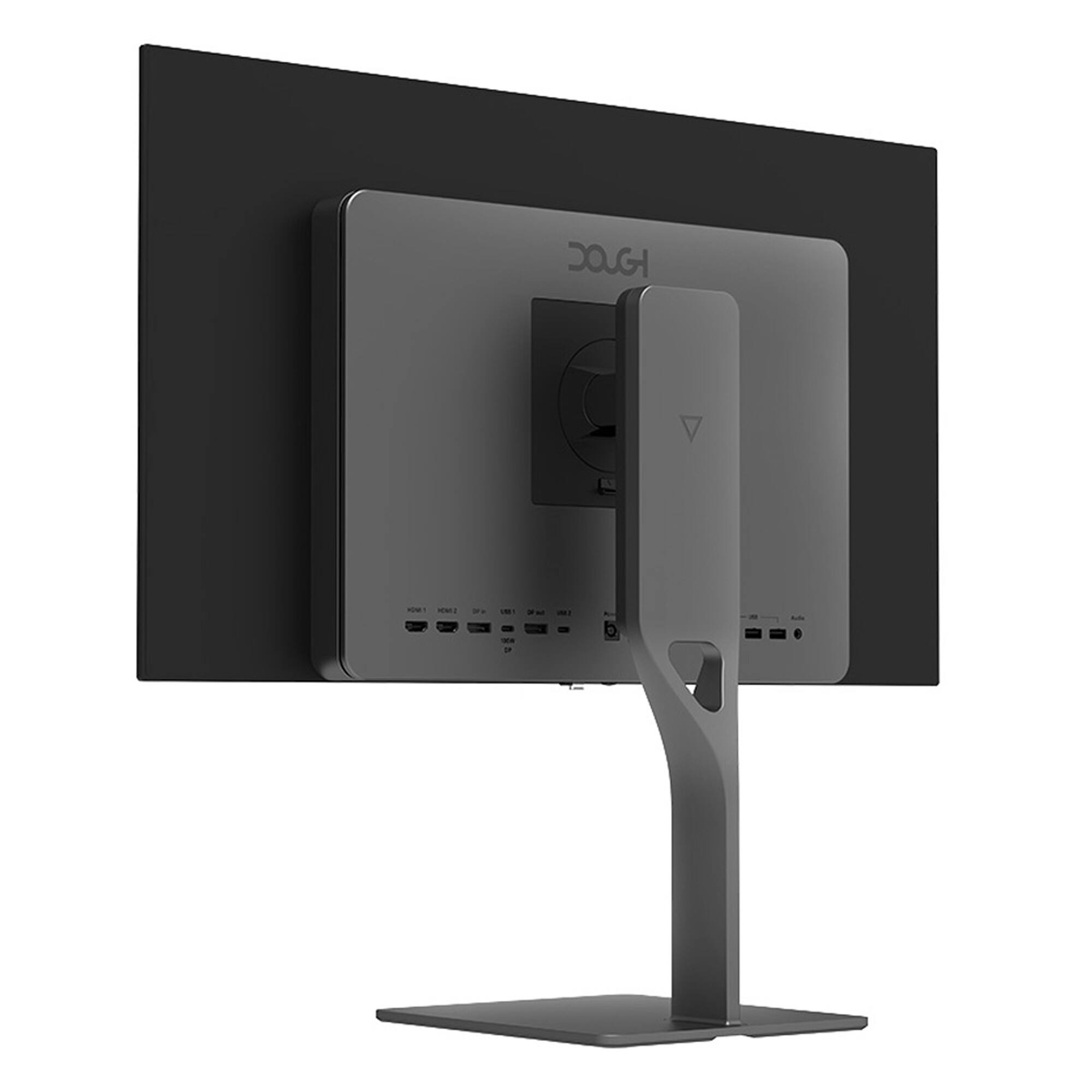 Alt View 6. Dough - Spectrum Black 27" Class QHD 480-Hz OLED Gaming Monitor with Gorilla Glass & Monitor Stand Kit - Black.
