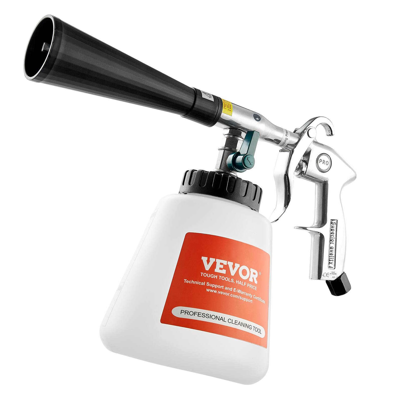 Vai PRO Technical VEVOR TOUGH TOOLS, HALF Support and PRICE www.vevor.com/support www.vevor E-Warranty comisupport Certificate PROFESSIONAL CLEANING TOOL.