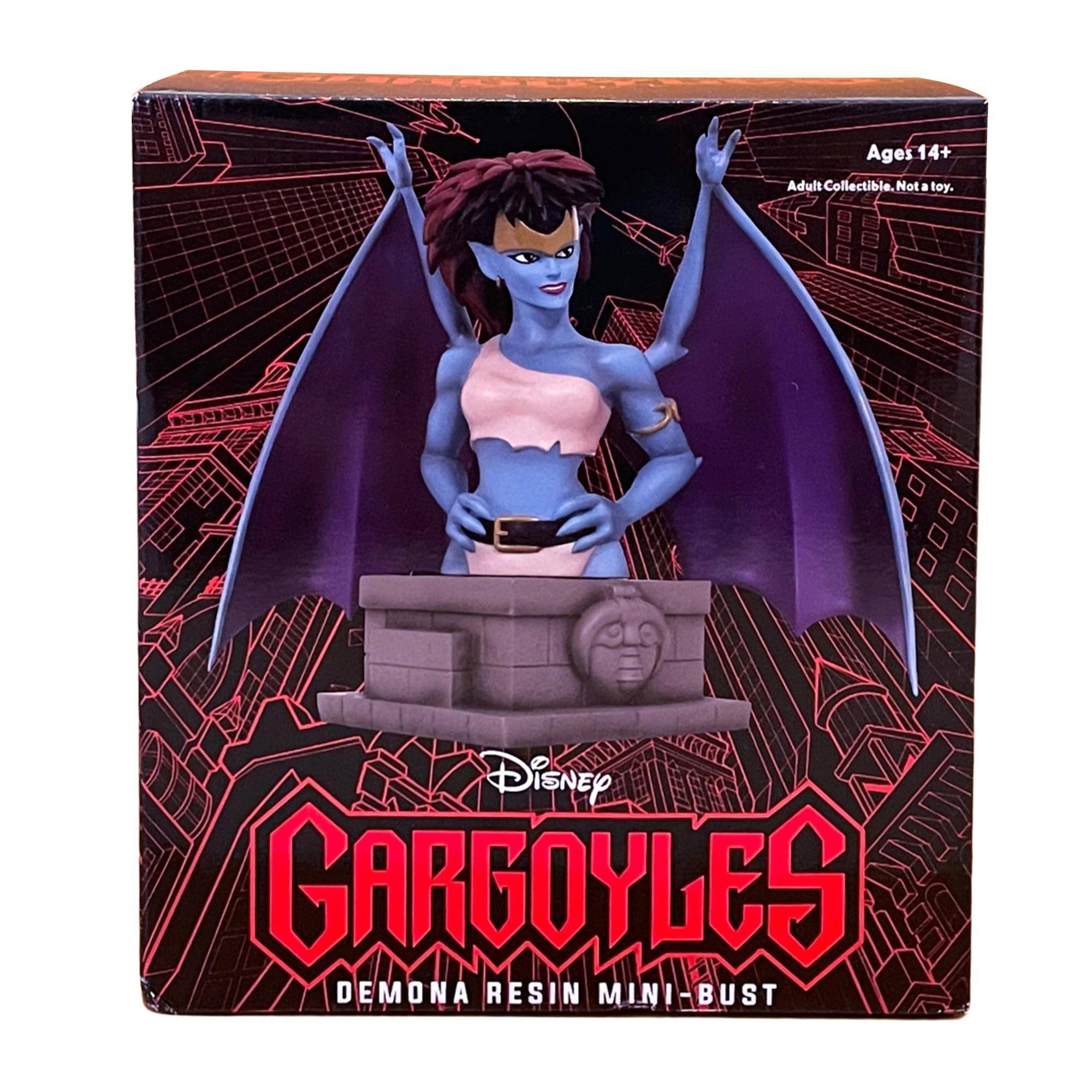 Ages 14+ Adult Collectible. Not a toy. Disney Gargoyles Demona Resin Mini-Bust