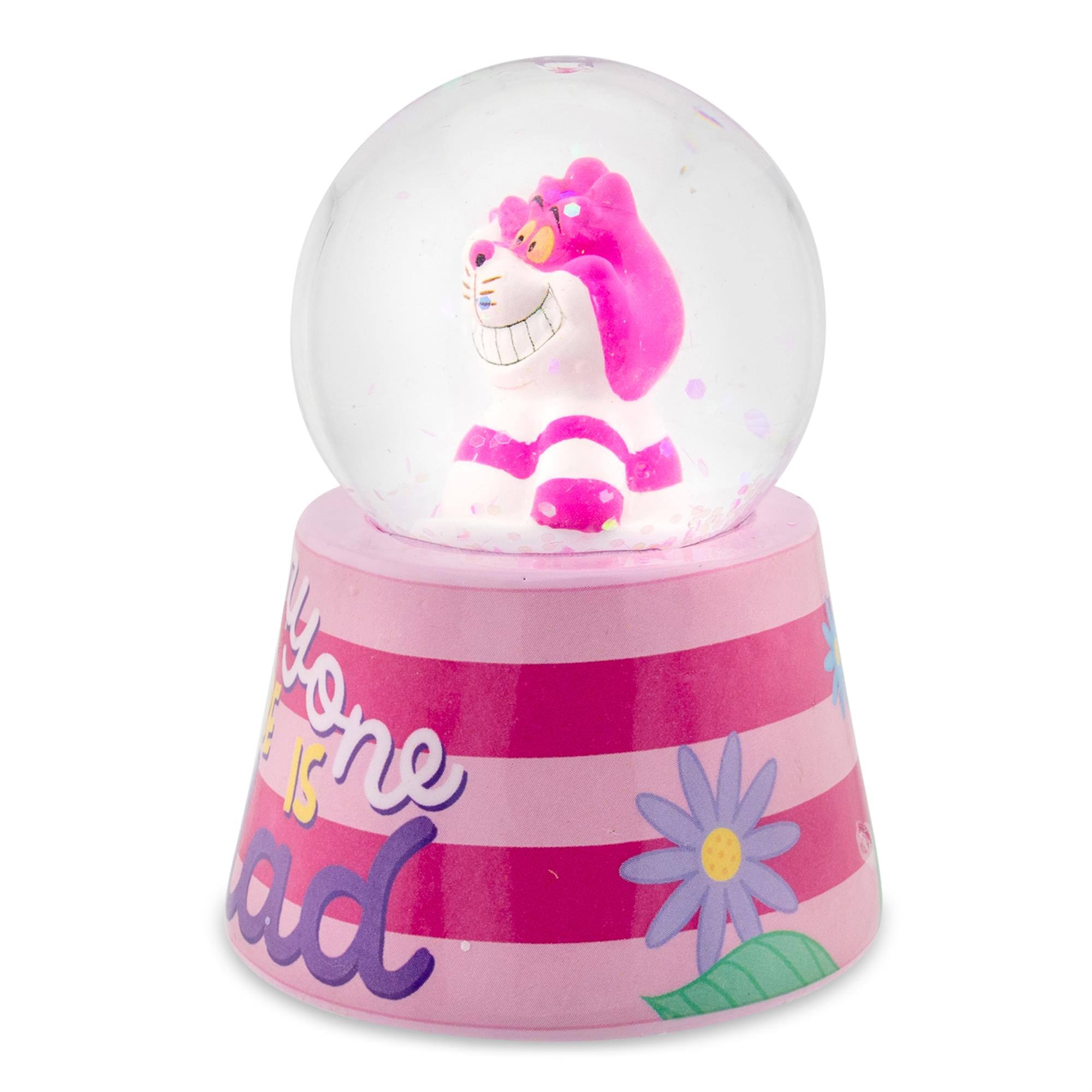 Alt View 10. Silver Buffalo - Disney Alice in Wonderland Cheshire Cat Mini Light-Up Snow Globe | 3 Inches Tall - Purple.