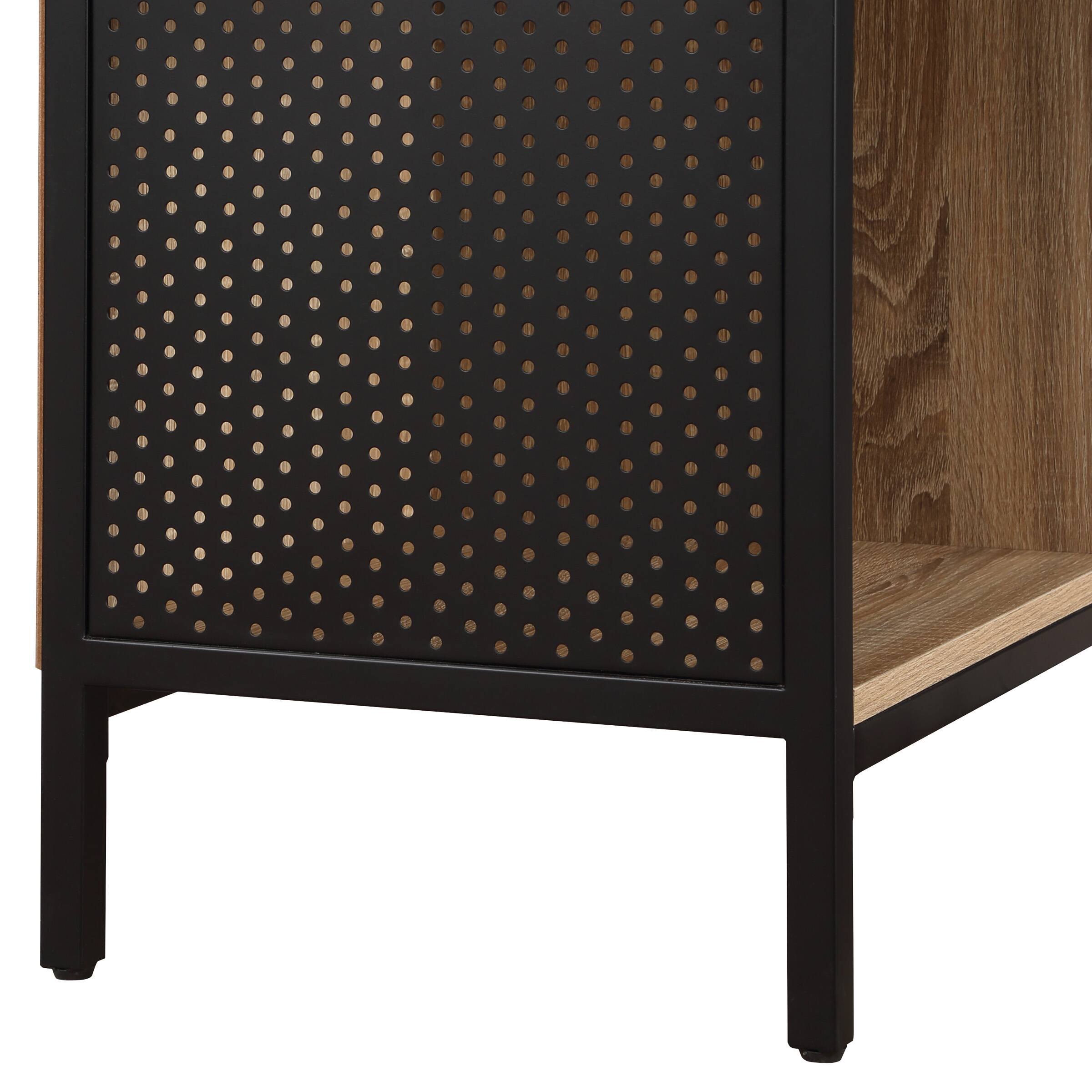 Alt View 12. OSP Home Furnishings - Ace 4 Cube Storage/Bookcase - River Oak.