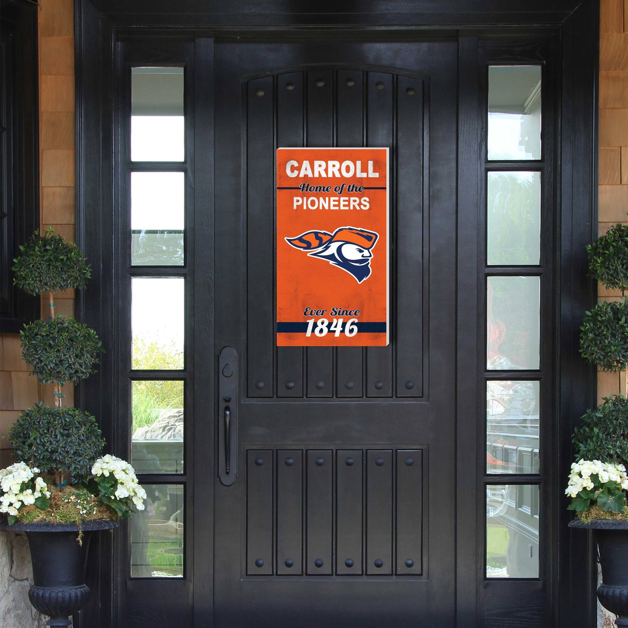 CARROLL Home of the PIONEERS Ever Since 1846