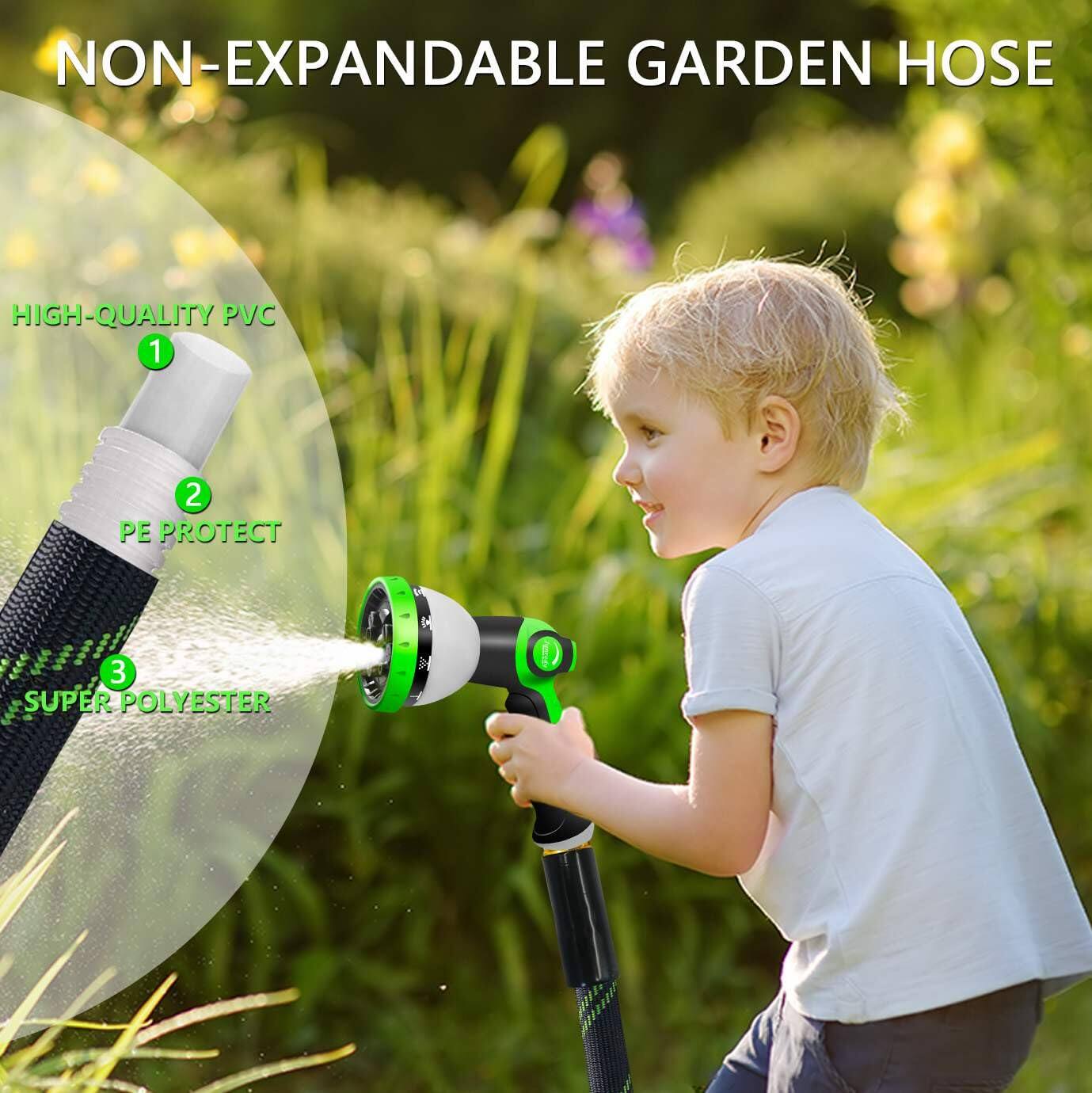 NON-EXPANDABLE GARDEN HOSE

1. HIGH-QUALITY PVC
2. PE PROTECT
3. SUPER POLYESTER